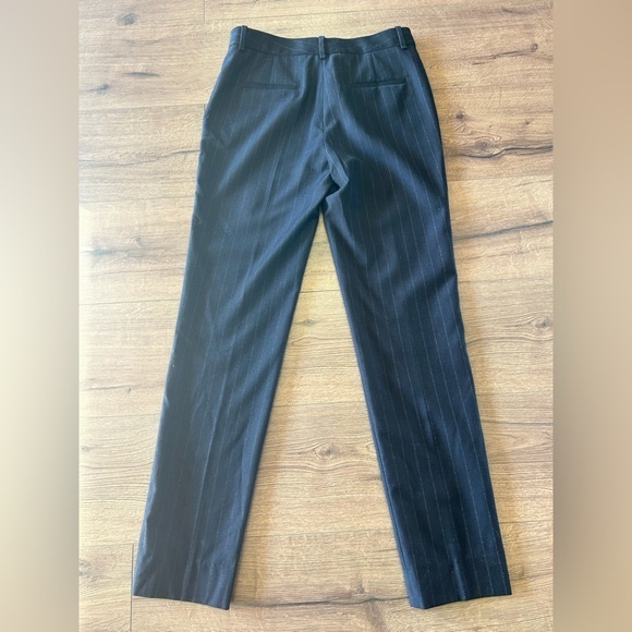 MASSIMO DUTTI WOMEN STRIPED DRESS PANTS ITALIAN FABRIC IN - Picture 5 of 9